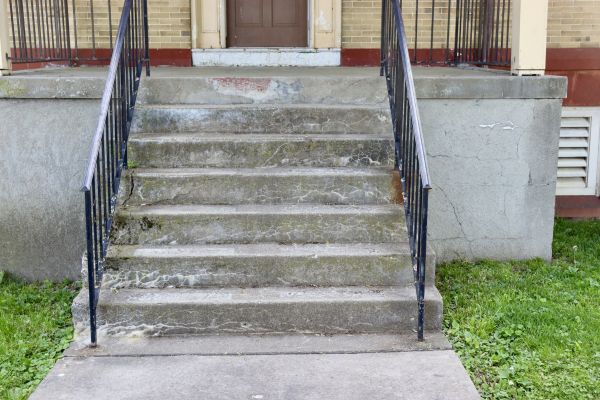 Staircase Concrete Repair in Fort Collins